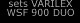 ir a SETS VARILEX WSF 900 DUO