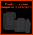 productos para LIMPIEZA y PASIVADO de INOX